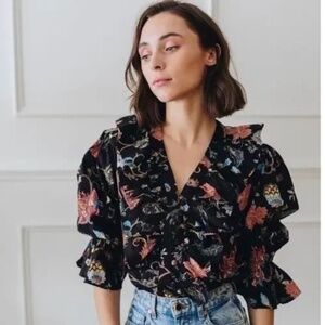 Beautiful Mille blouse, brand new, no tags